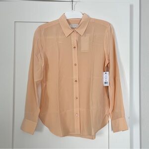 NWT Equipment Silk Shirt, XS